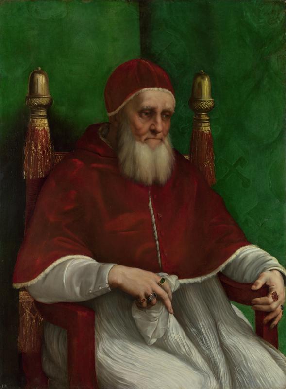 Raphael - Portrait of Pope Julius II