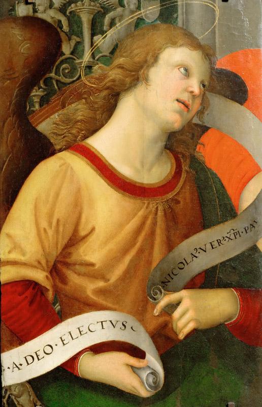 Raphael -- Angel fragment