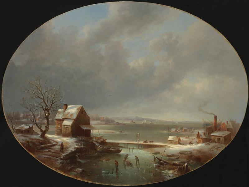 Regis Francois Gignoux - Winter, 1853