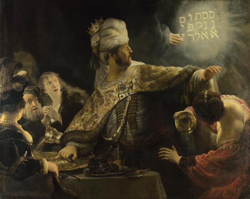 Rembrandt - Belshazzar Feast