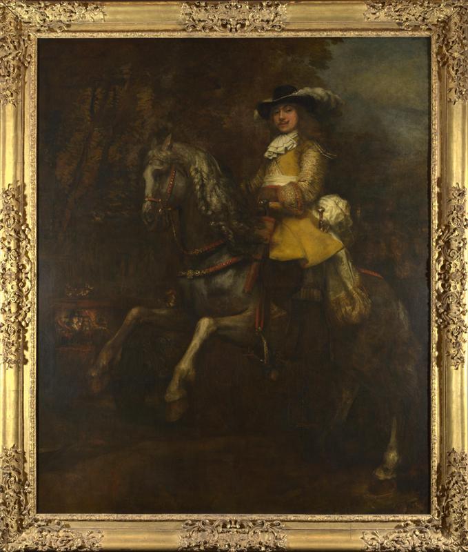 Rembrandt - Portrait of Frederick Rihel on Horseback