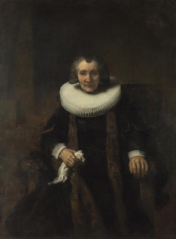 Rembrandt - Portrait of Margaretha de Geer, Wife of Jacob Trip
