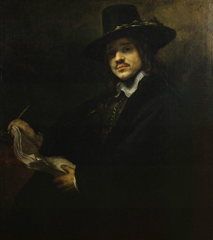 Rembrandt Harmensz. van Rijn - Portrait of a Young Artist, 1650s