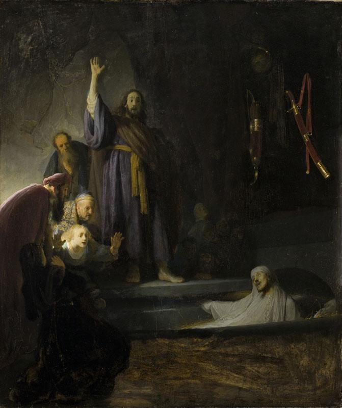 Rembrandt Harmensz. van Rijn - The Raising of Lazarus