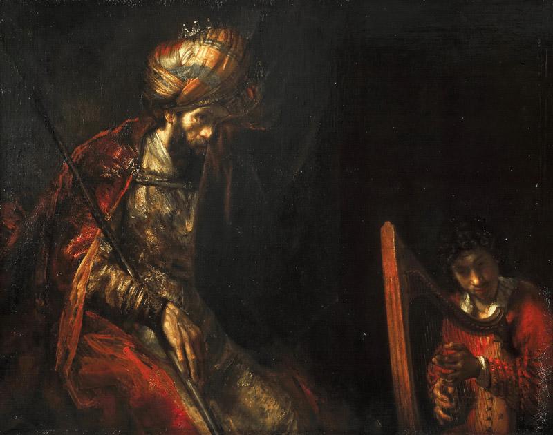 Rembrandt van Rijn - Saul and David