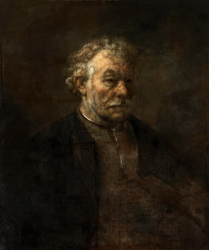 Rembrandt van Rijn - Study of an Old Man