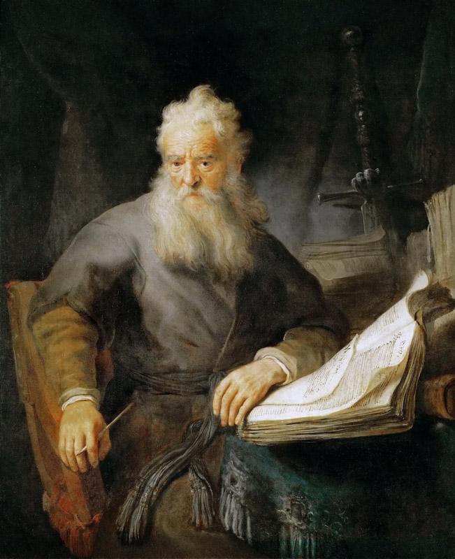 Rembrandt van Rijn -- Apostle Paul