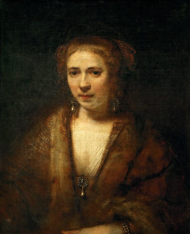 Rembrandt van Rijn -- Hendrickje Stoffels