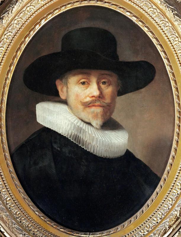 Rembrandt van Rijn -- Portrait of Albert Cuyper