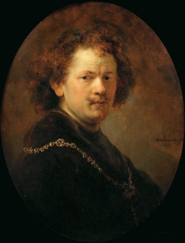 Rembrandt van Rijn -- Self Portrait