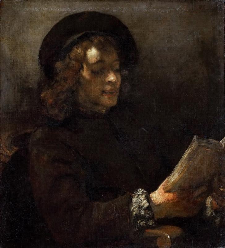 Rembrandt van Rijn -- Titus Reading