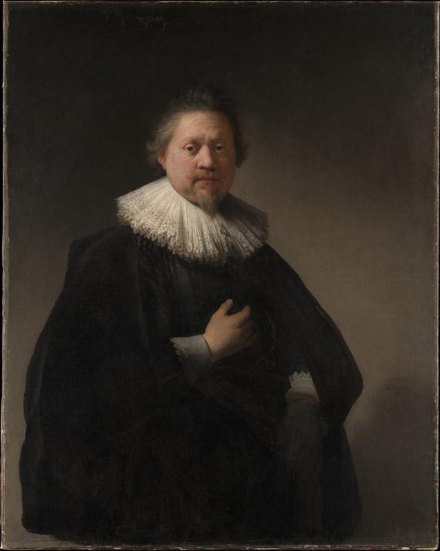 Rembrandt--Portrait of a Man, probably a Member of the Van Beresteyn Family