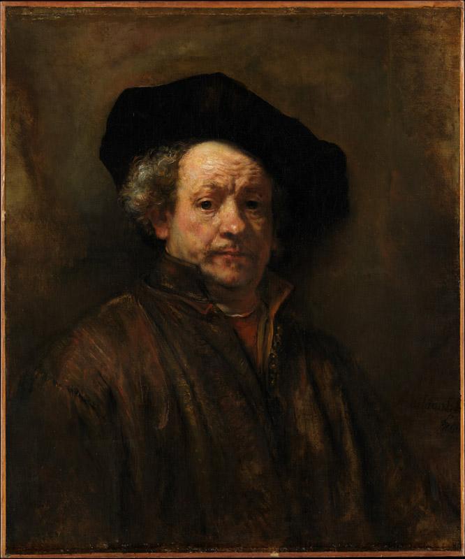 Rembrandt--Self-Portrait