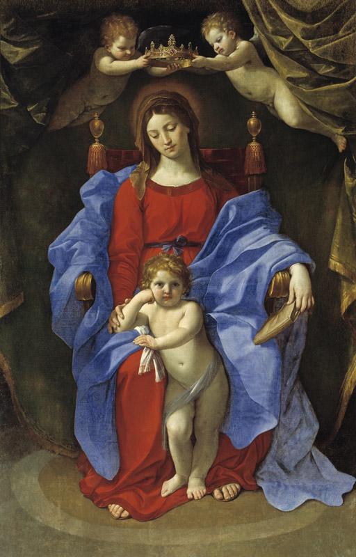 Reni, Guido-Virgen de la silla-213,8 cm x 137,5 cm