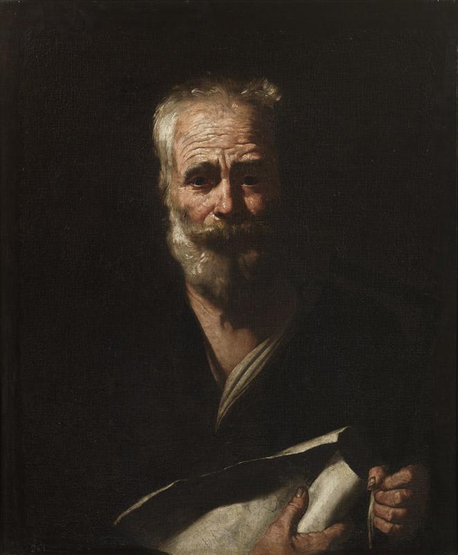Ribera, Jose de-Santo Tomas-75 cm x 62 cm