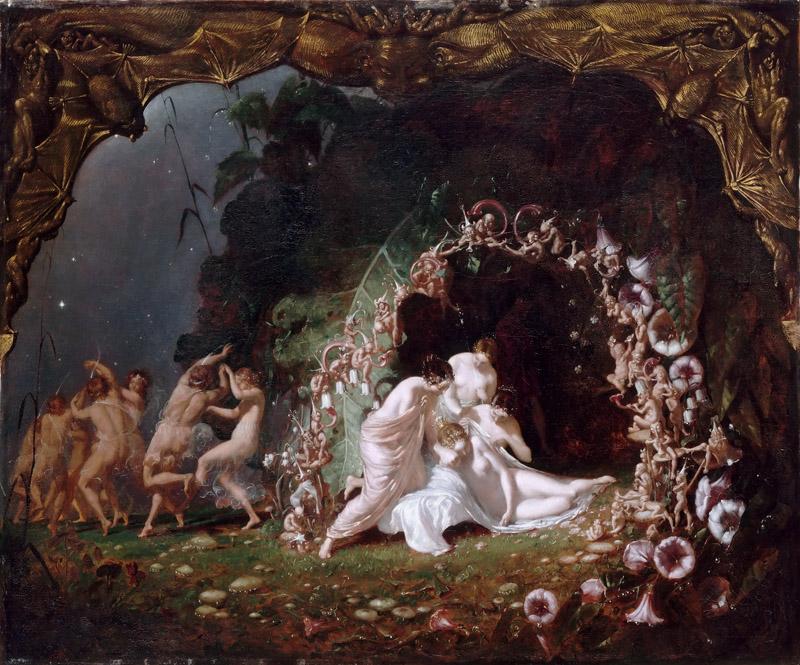 Richard Dadd -- The slumber of Titania