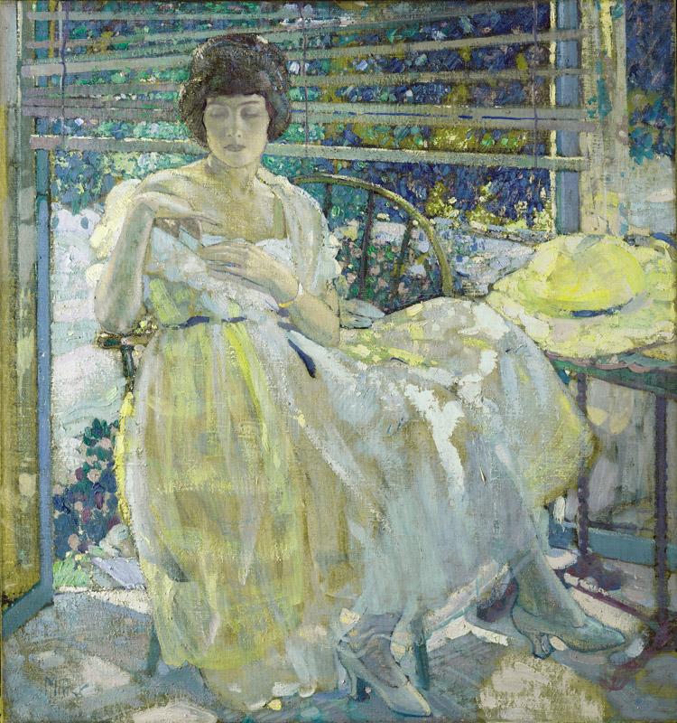 Richard Edward Miller - The Sun Porch, 1922