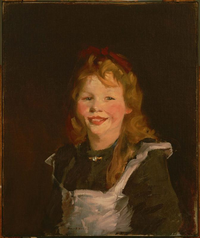 Robert Henri (1865-1929)-Dutch Girl