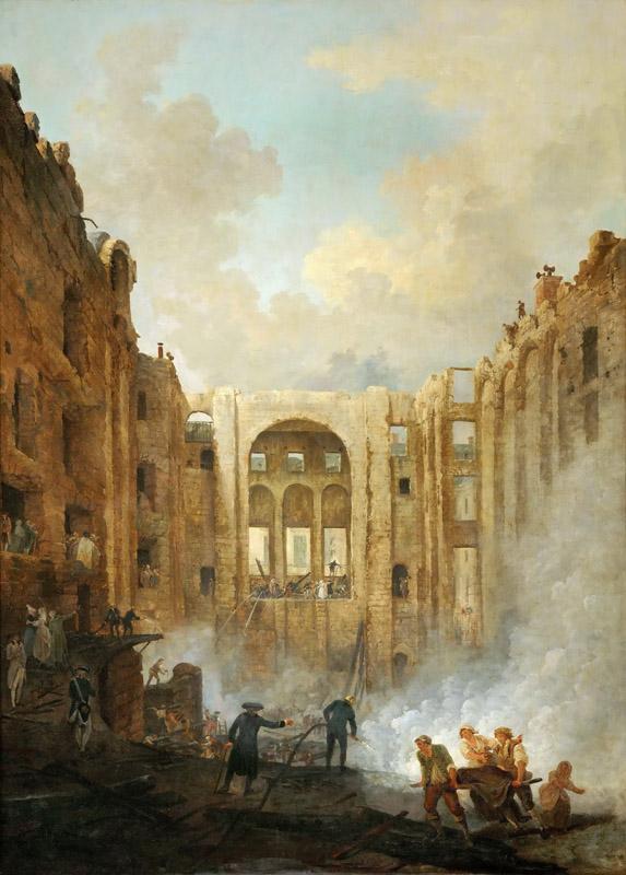 Robert, Hubert -- L incendie de l Opera au Palais Royal en 1781