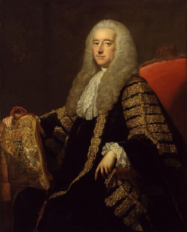 Robert Henley, 1st Earl of Northington by Thomas Hudson