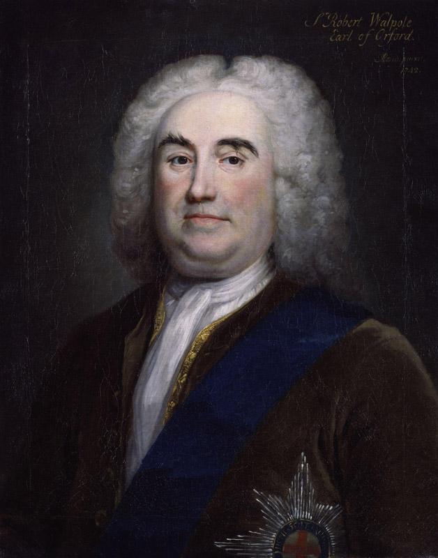 Robert Walpole, 1st Earl of Orford by Arthur Pond