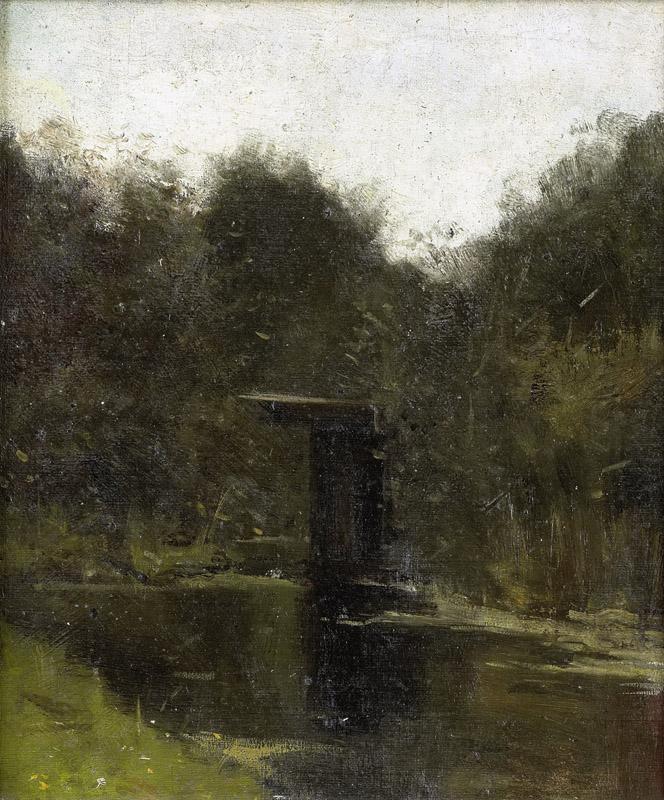 Roland Holst, Richard -- Vijverhoek bij Breukelen (1888)