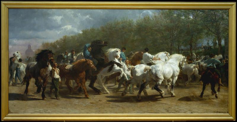 Rosa Bonheur--The Horse Fair