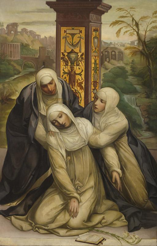 Rosales Gallinas, Eduardo-Estigmatizacion de Santa Catalina de Siena