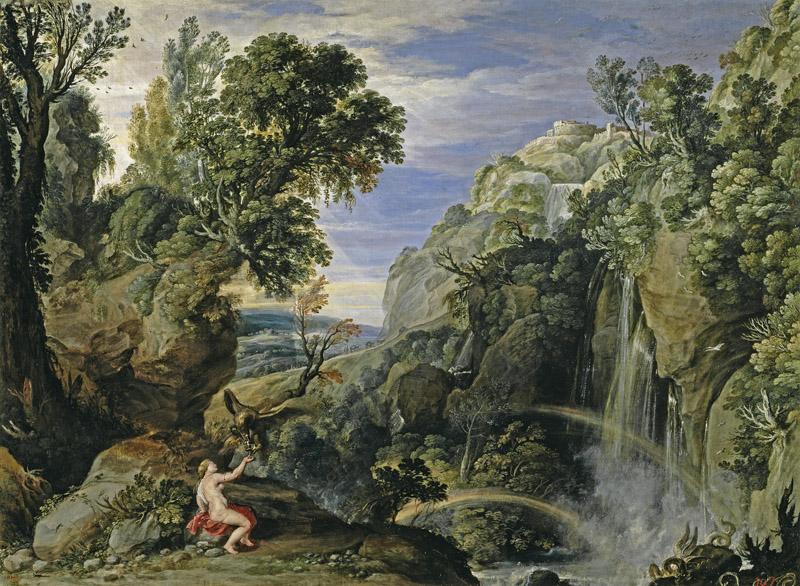 Rubens, Pedro Pablo Bril, Paul-Paisaje con Psique y Jupiter-95 cm x 129 cm