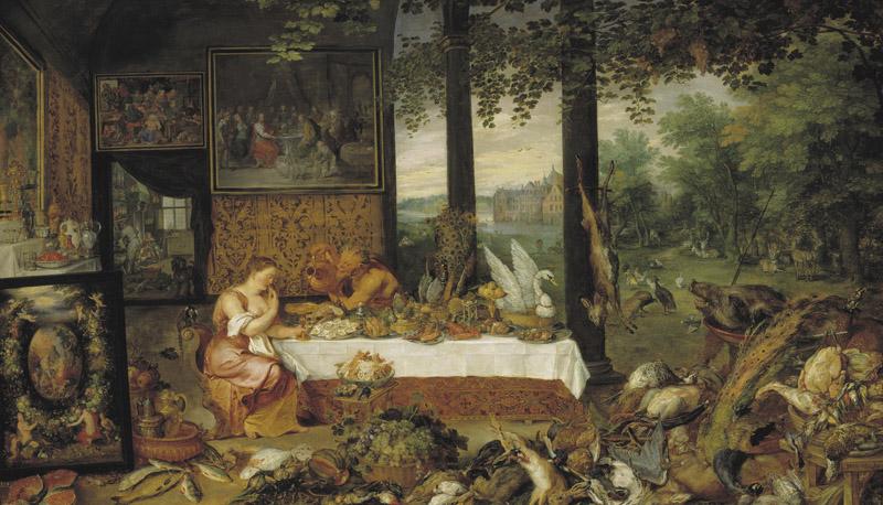 Rubens, Pedro Pablo Brueghel el Viejo, Jan-El Gusto-64 cm x 109 cm