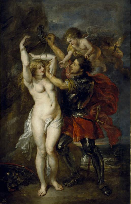 Rubens, Pedro Pablo Jordaens, Jacob-Perseo liberando a Andromeda