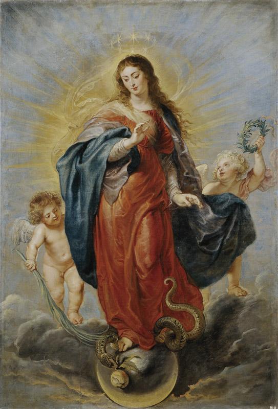 Rubens, Pedro Pablo-La Inmaculada Concepcion-198 cm x 135 cm