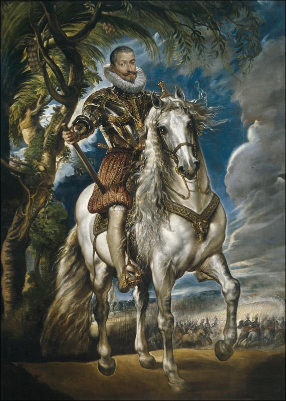 Rubens, Pedro Pablo-Retrato ecuestre del duque de Lerma