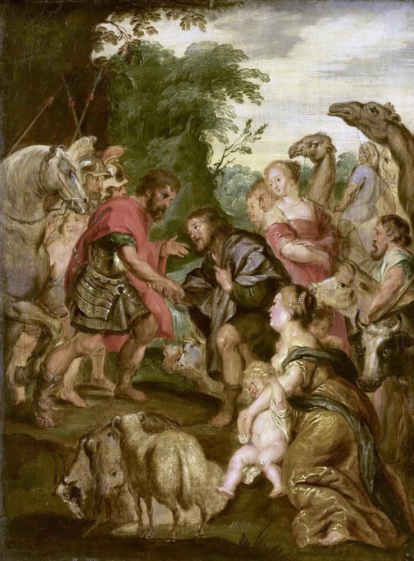 Rubens, Peter Paul -- De verzoening van Jacob en Ezau, 1600-1699