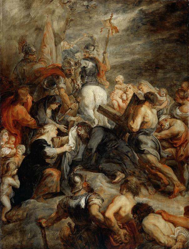 Rubens, Peter Paul -- Kruisdraging, 1634-1637