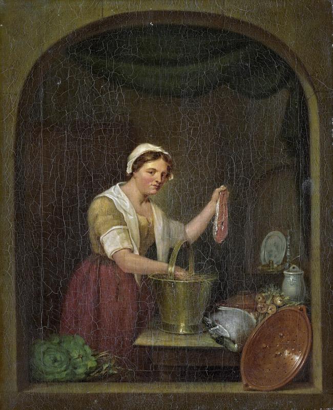 Ruyter, Jan de -- De keukenmeid, 1820