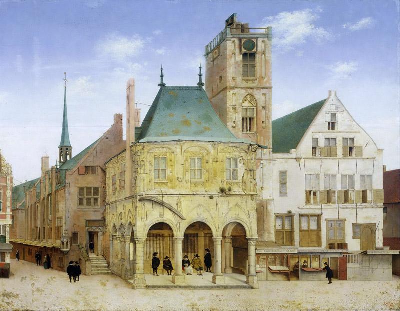 Saenredam, Pieter Jansz. -- Het oude stadhuis te Amsterdam, 1657