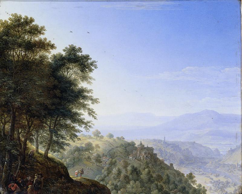 Saftleven, Herman -- Berglandschap bij Boppard aan de Rijn, 1660