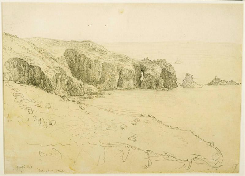 Samuel Palmer (1805-1881)-Pele Point, Land End