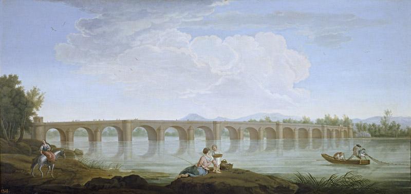 Sanchez, Mariano Ramon-Puente de Molins de Rey-57 cm x 111 cm