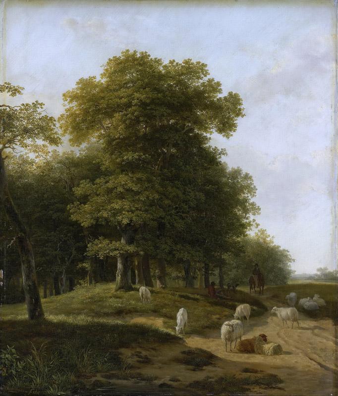 Sande Bakhuyzen, Hendrikus van de -- Gelders landschap, 1818