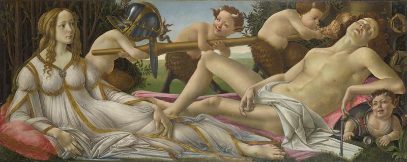 Sandro Botticelli - Venus and Mars-