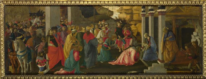 Sandro Botticelli and Filippino Lippi - Adoration of the Kings
