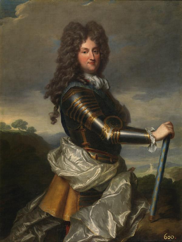 Santerre, Jean Baptiste-Felipe de Orleans, regente de Francia-130 cm x 104 cm