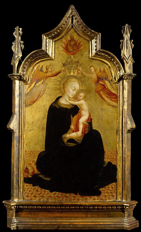 Sassetta--Madonna and Child with Angels