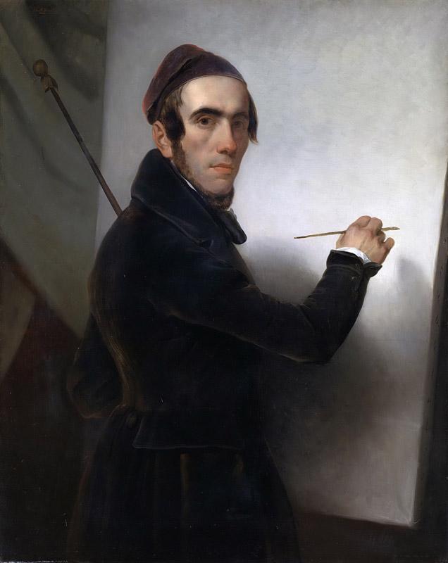 Schmidt, Willem Hendrik -- Zelfportret, 1840 - 1849