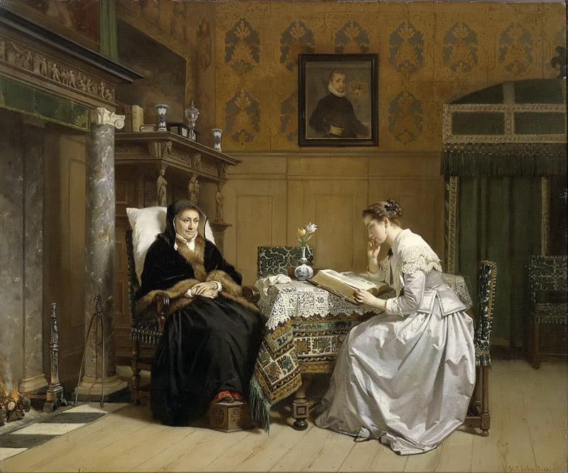 Scholten, Hendrik Jacobus -- Zondagmorgen, 1865-1868