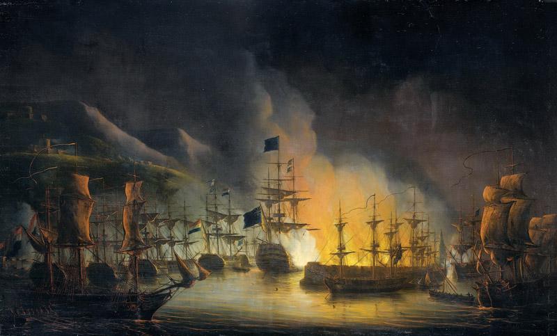 Schouman, Martinus -- Het bombardement van Algiers 26-27 augustus 1816