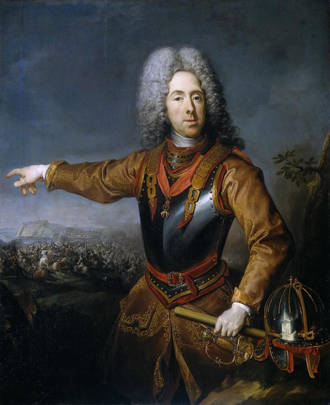 Schuppen, Jacob van -- Eugenius (1663-1736), prins van Savoye, 1718