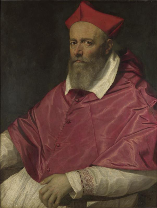 Scipione Pulzone - Portrait of a Cardinal